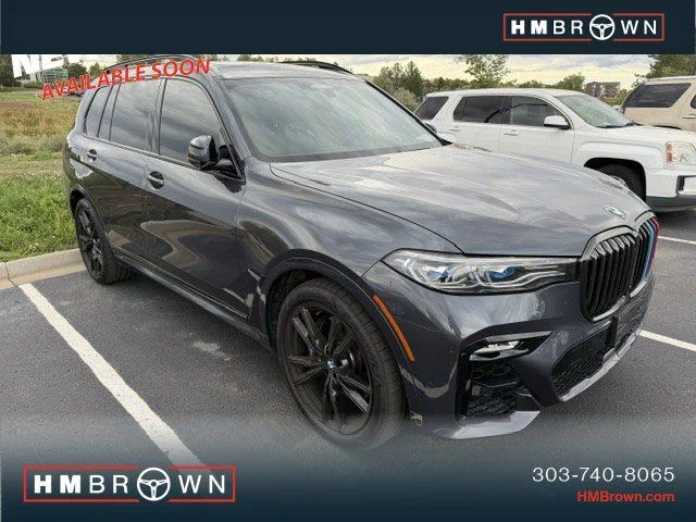 Used 2022 Gray Metallic BMW M50i image 1