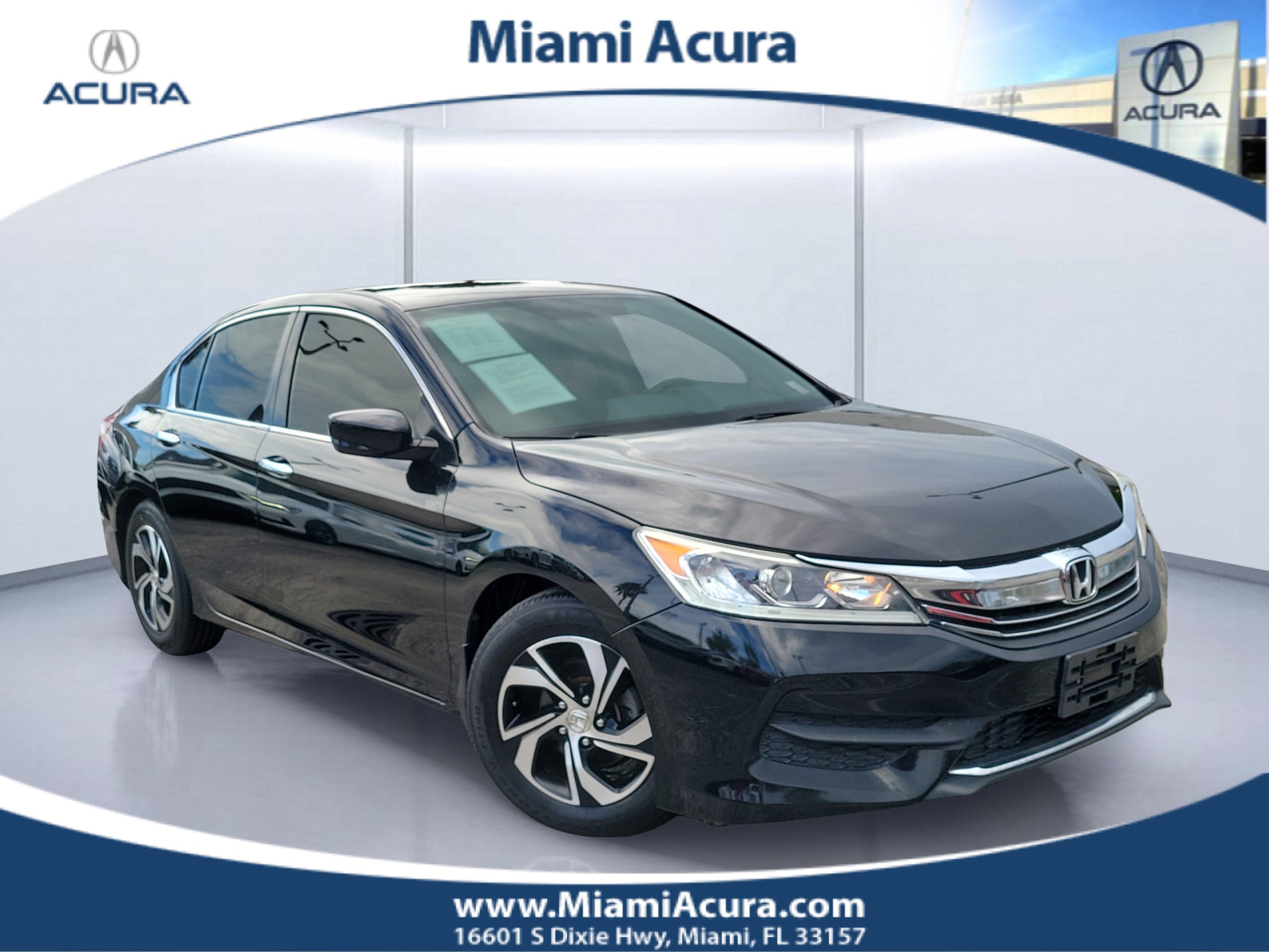 Used 2016 Black Honda LX image 1