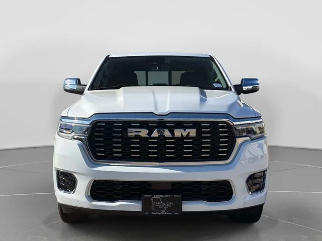 New 2026 Bright White Clear-Coat Exterior Paint RAM Tungsten image 12