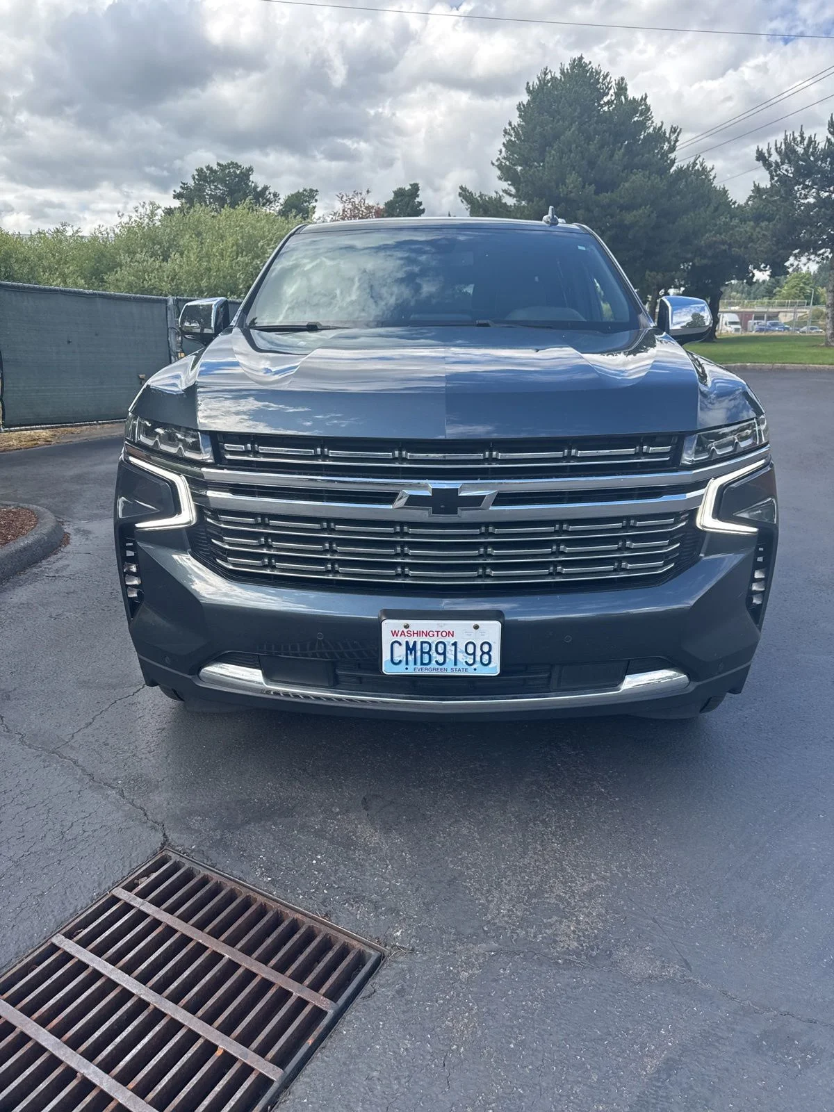 Used 2021 Shadow Gray Metallic Chevrolet Premier image 2