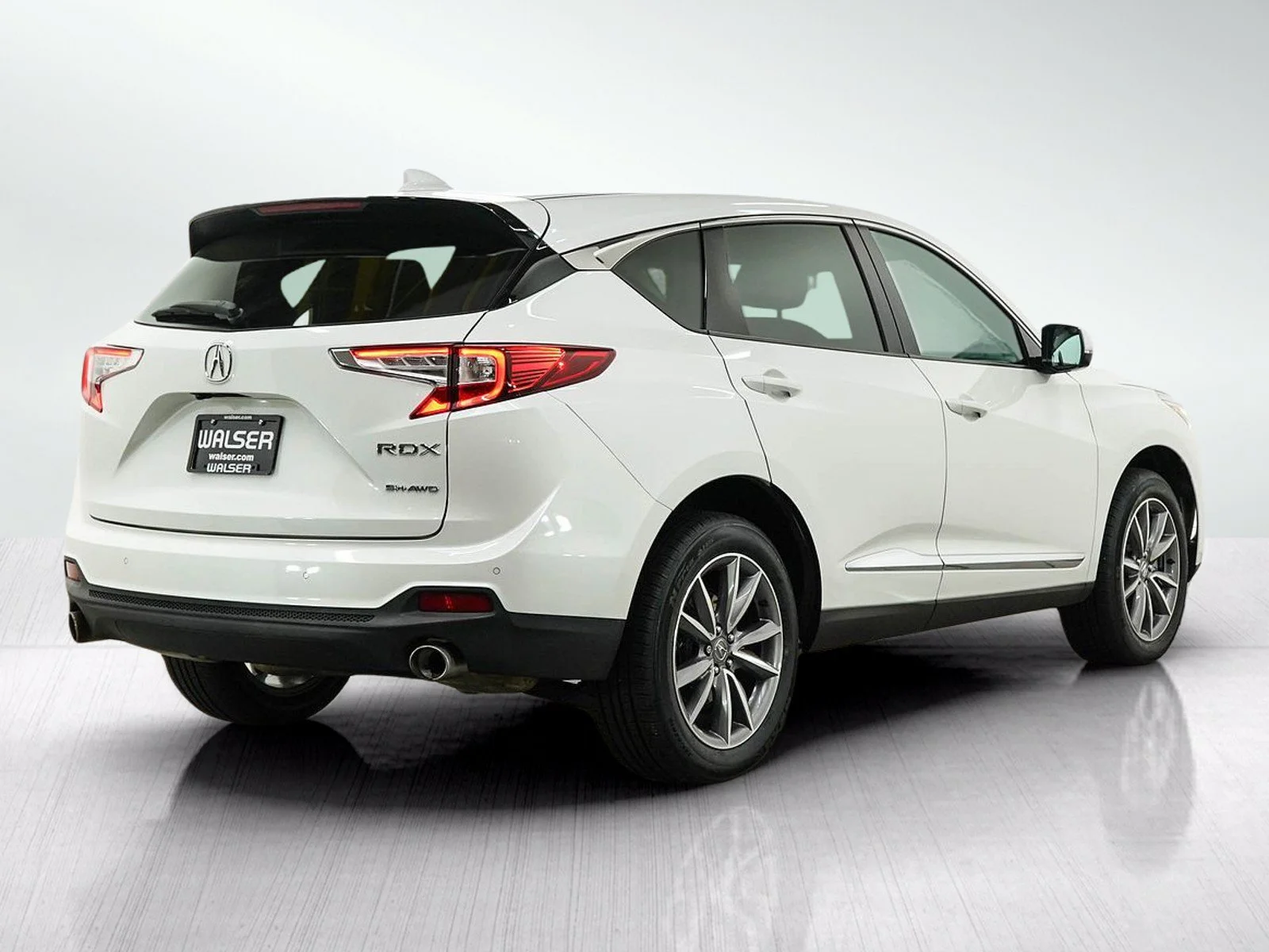 Used 2021 White Acura 4D SUV SH AWD W/TECHNOLOGY image 5