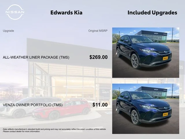 Used 2021 Blue Toyota LE image 7