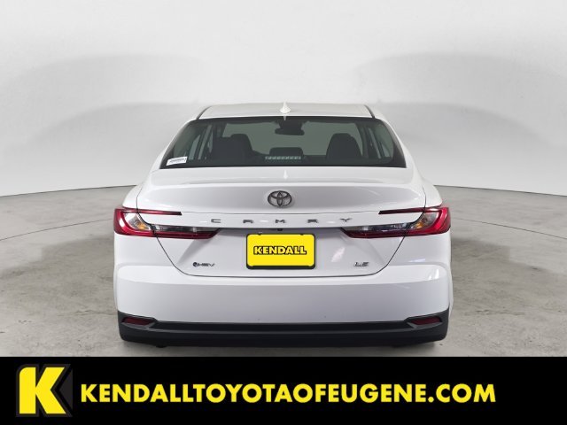 Used 2025 White Toyota LE image 6