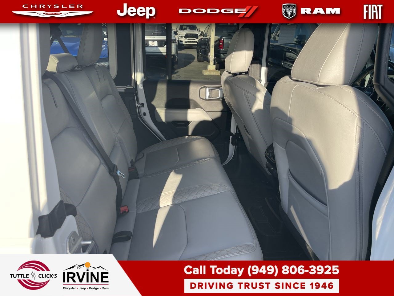 Used 2021 Bright White Clearcoat Jeep Unlimited Sahara High Altitude image 17