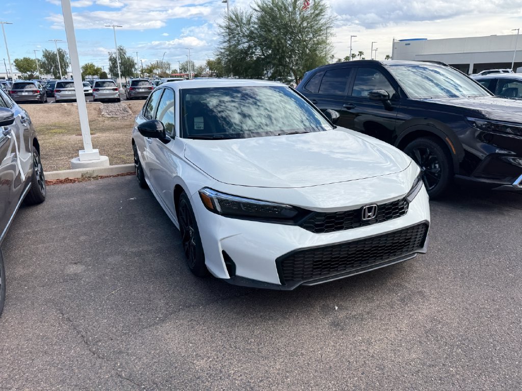 New 2026 Platinum White Pearl Honda Sport image 3