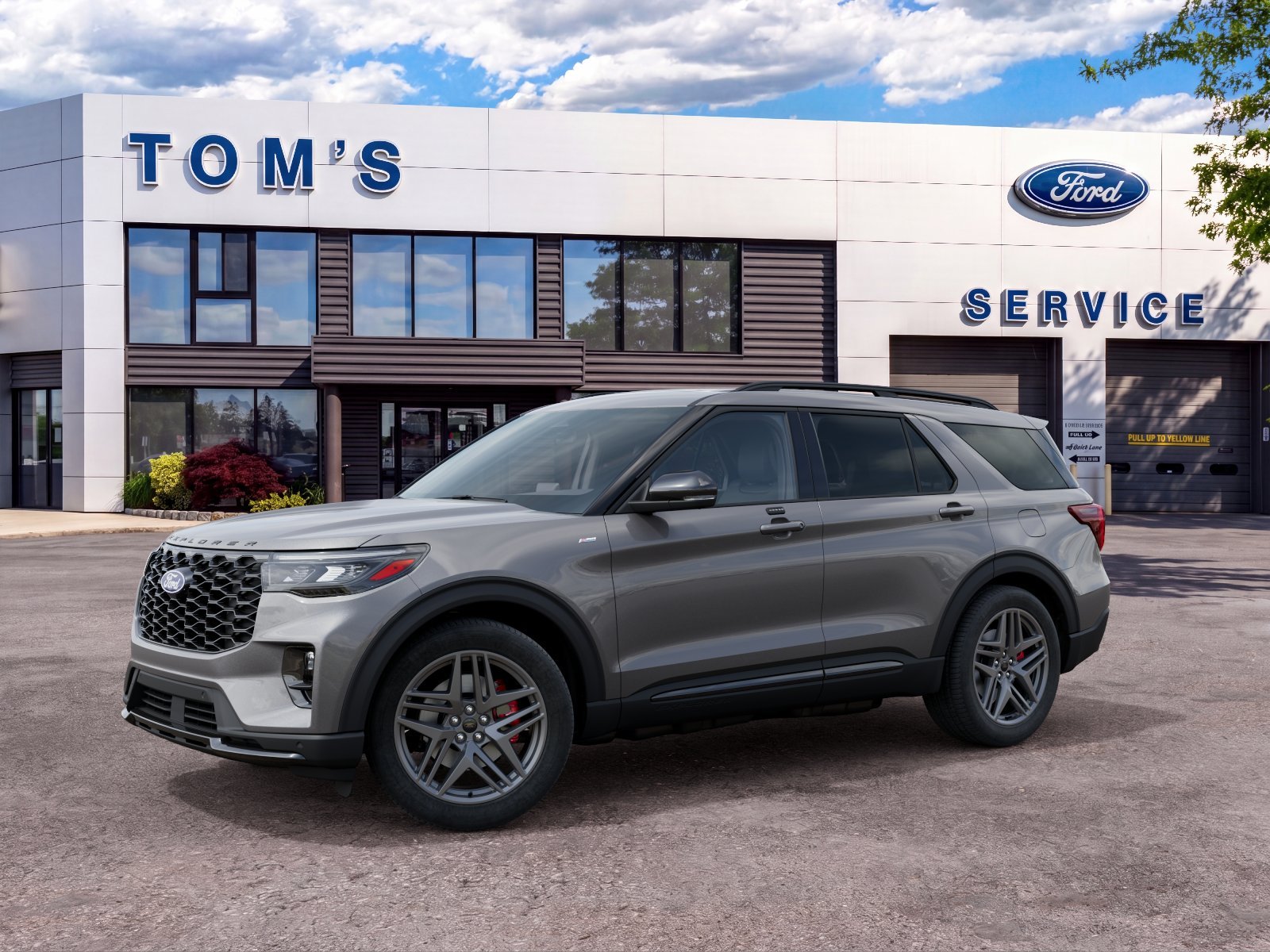 New 2027 Carbonized Gray Metallic Ford ST-Line image 1