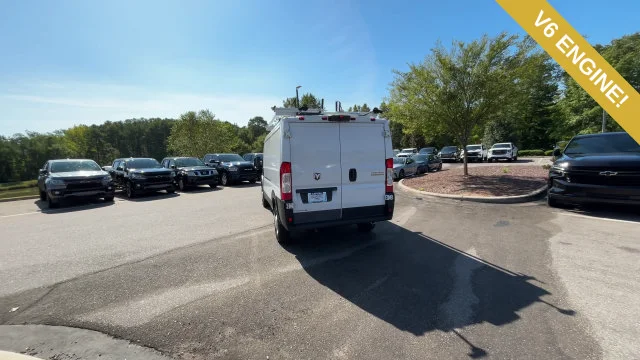 Used 2024 White Ram Cargo Van Tradesman Low Roof 136" WB w/Pass Seat image 5