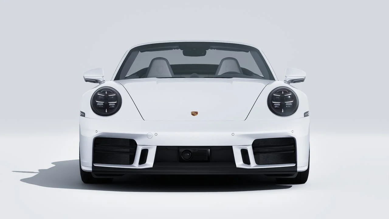 New 2026 Off-white Porsche Carrera S image 8
