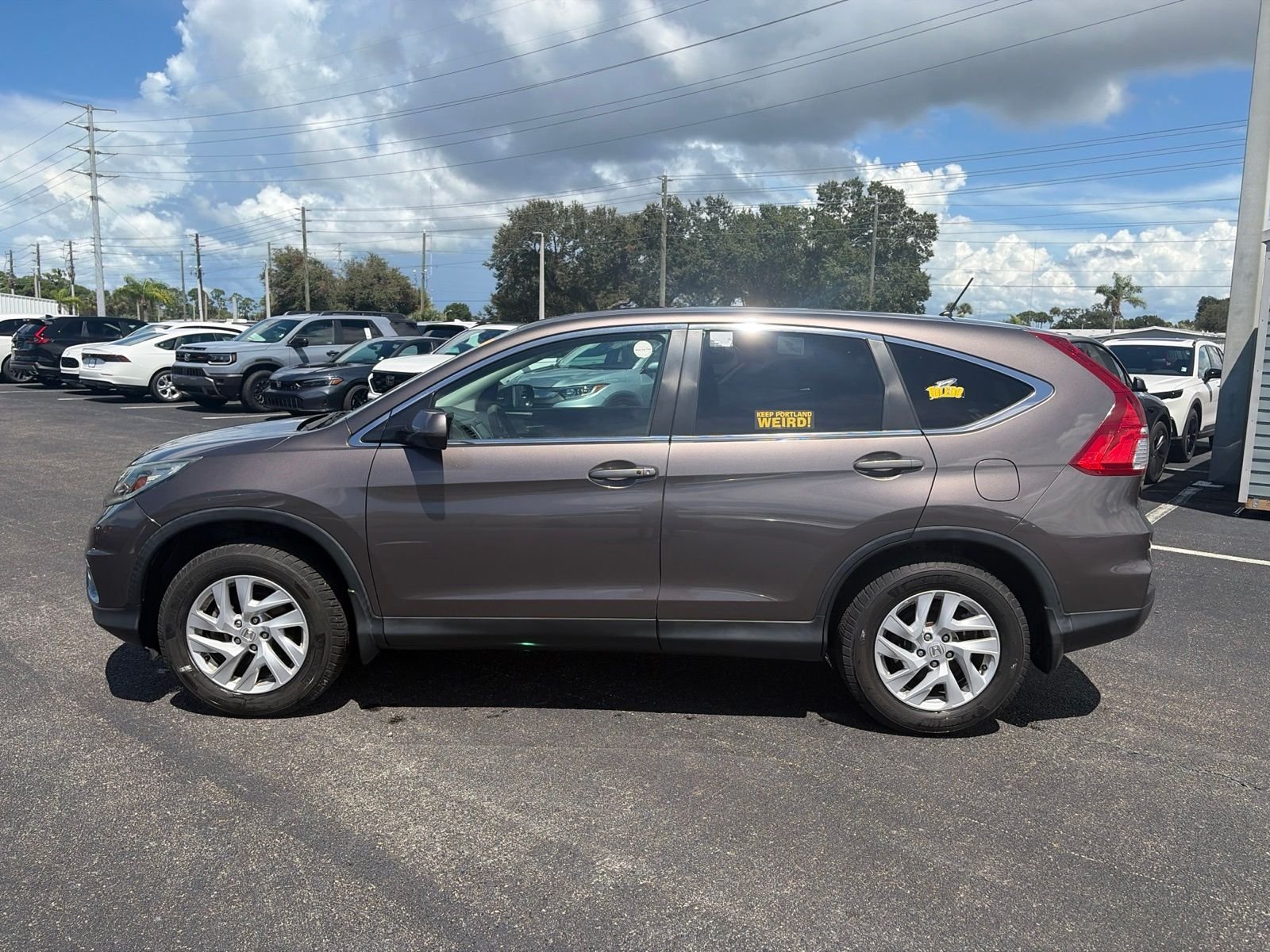 Used 2015 Brown Honda EX image 4