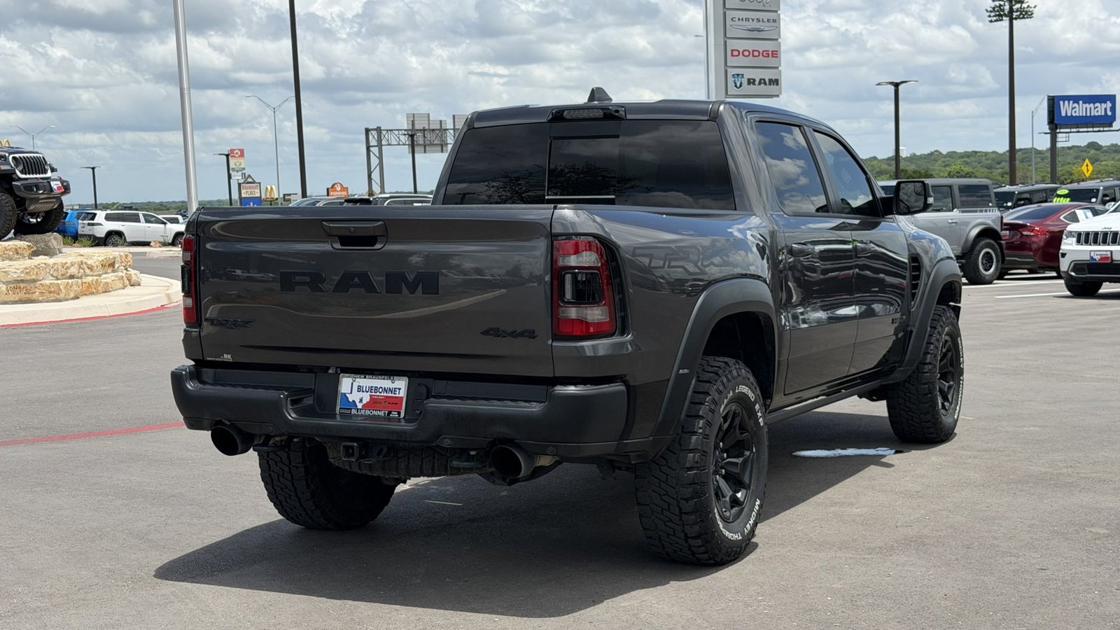 Used 2022 Granite Crystal Metallic Clearcoat Ram TRX image 5