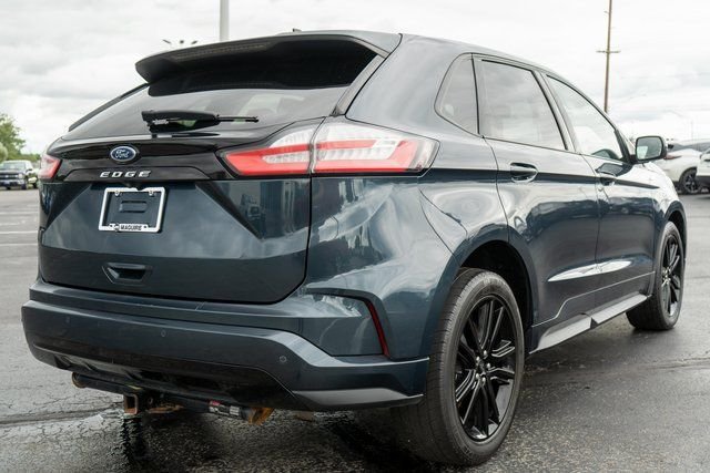 Used 2022 Stone Blue Metallic Ford ST Line image 6