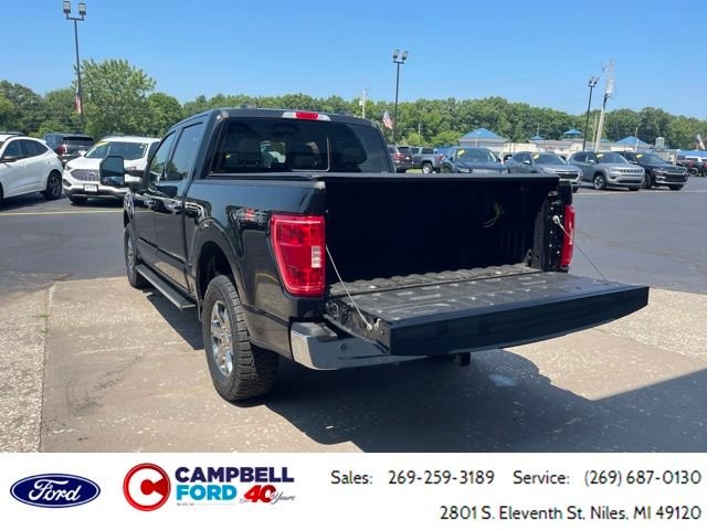 Certified Used 2023 Agate Black Metallic Ford XLT image 14