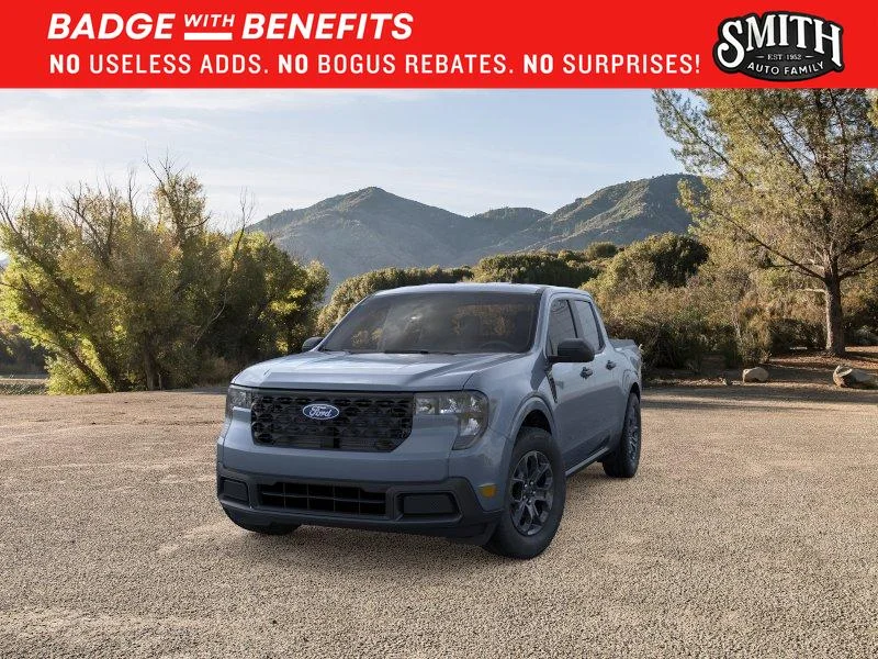 New 2026 Azure Gray Metallic Tri-Coat Ford XLT image 3