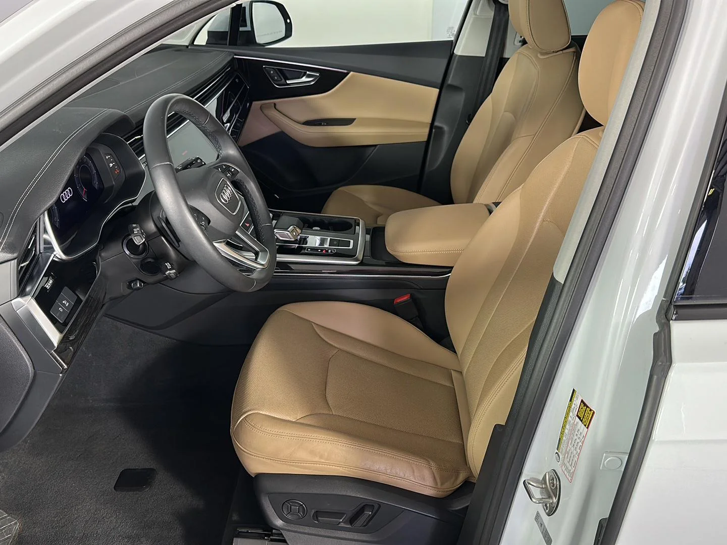 Used 2023 Glacier White Metallic Audi Premium Plus image 16