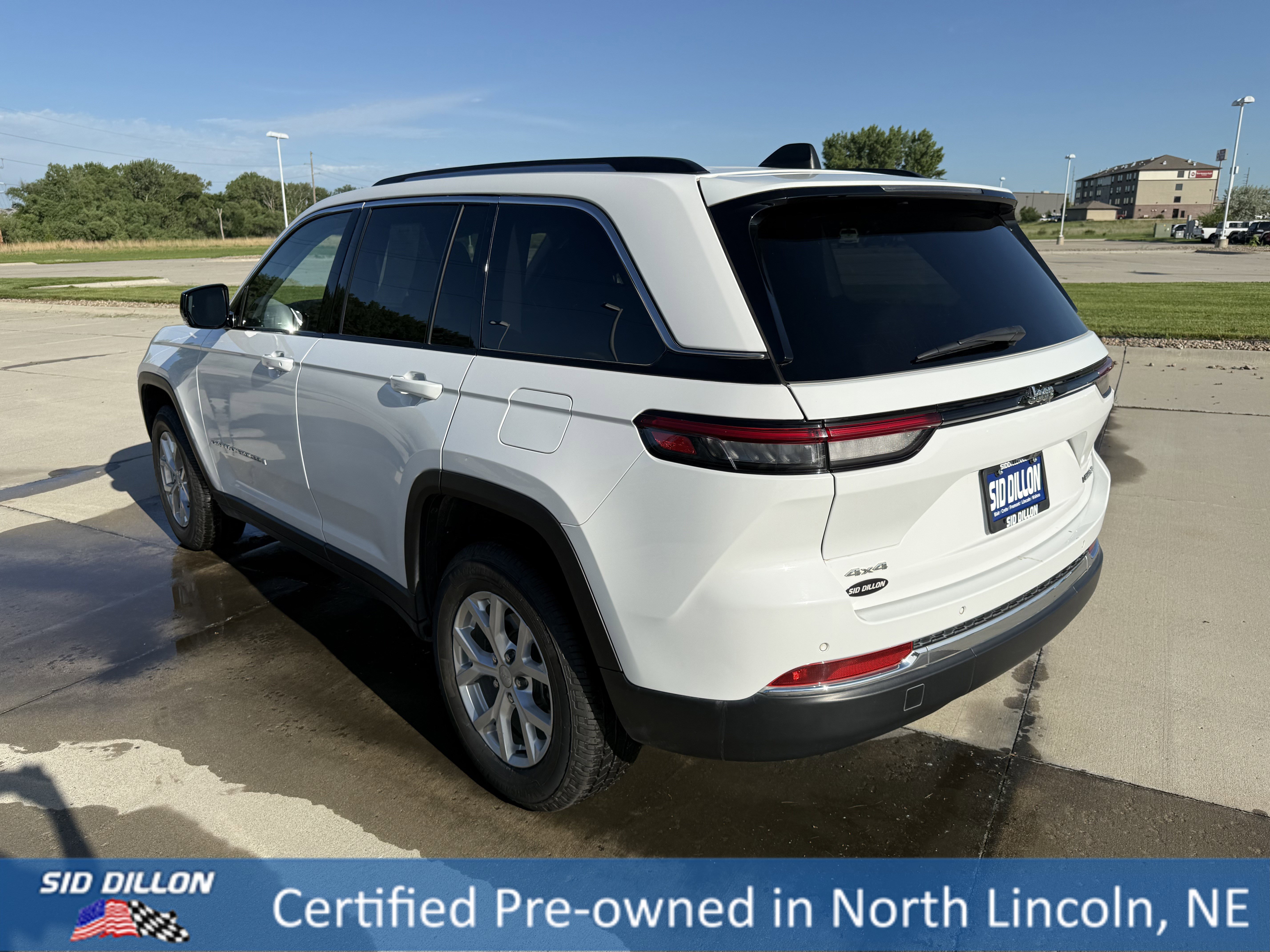 Certified Used 2023 Bright White Clearcoat Jeep Limited image 7