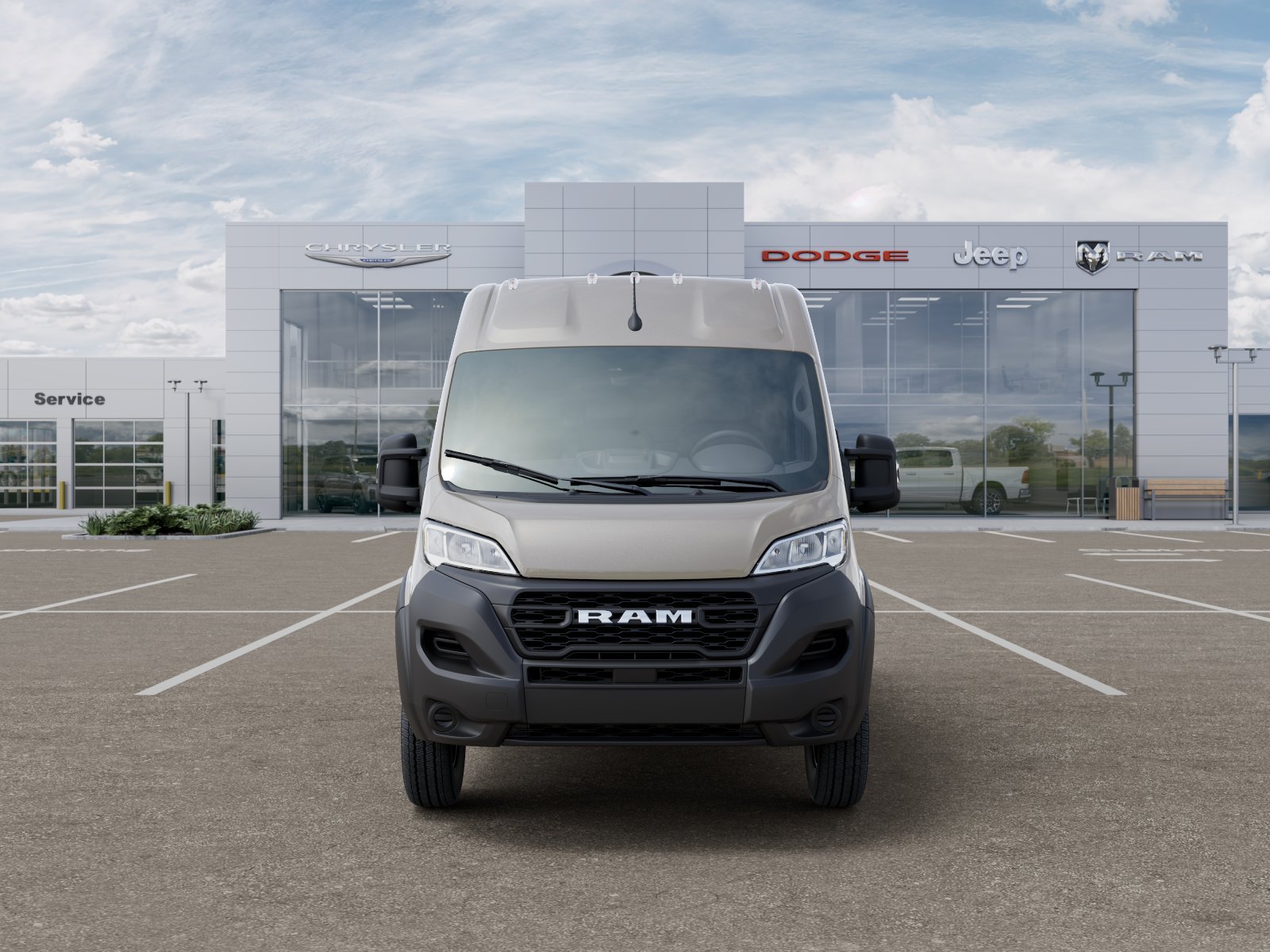 New 2026 Sandstone Pearl-Coat Exterior Paint RAM High Roof image 12