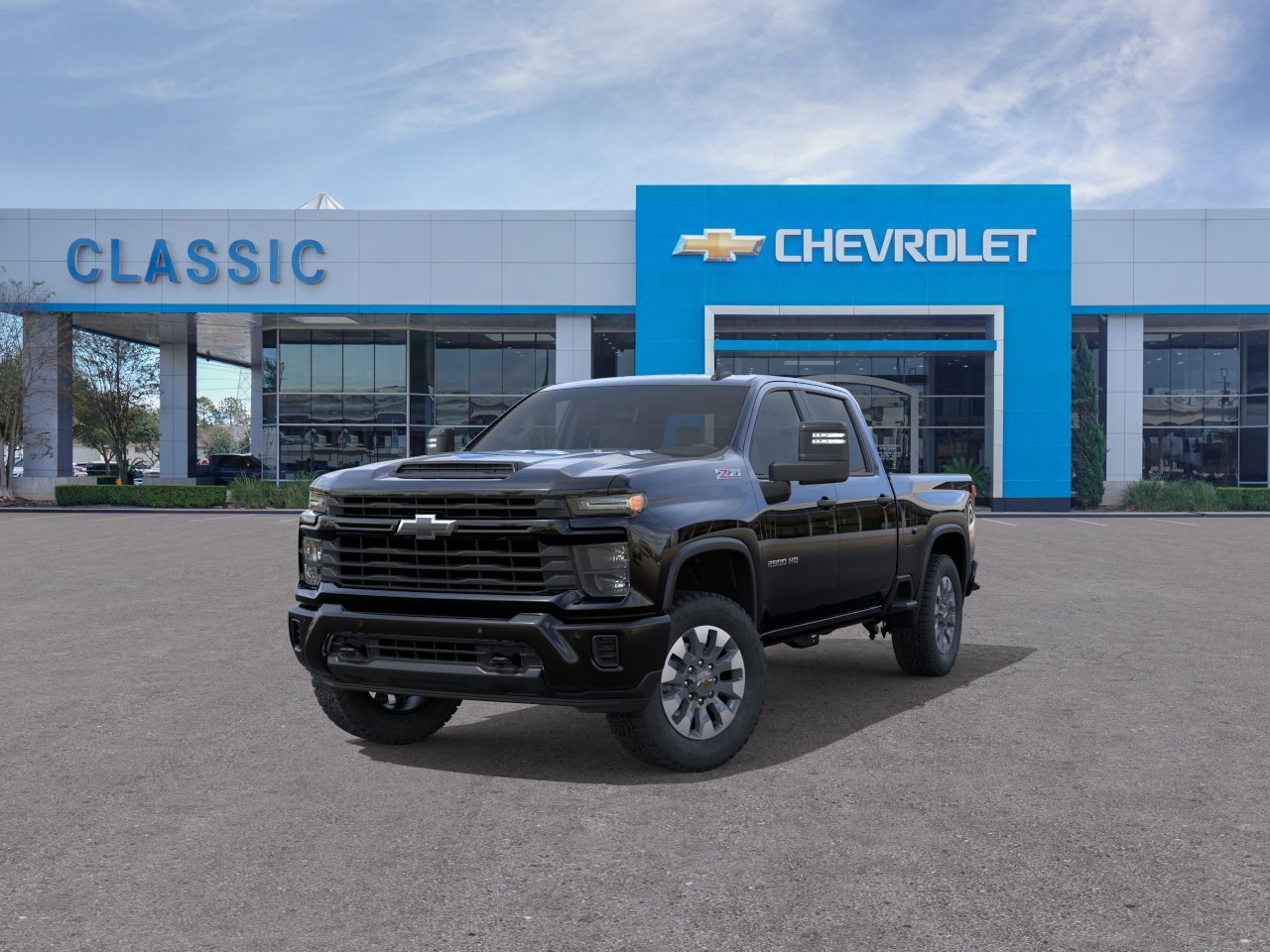 2026 Chevrolet Silverado 2500 HD Custom Black at Mac Haik Chevrolet