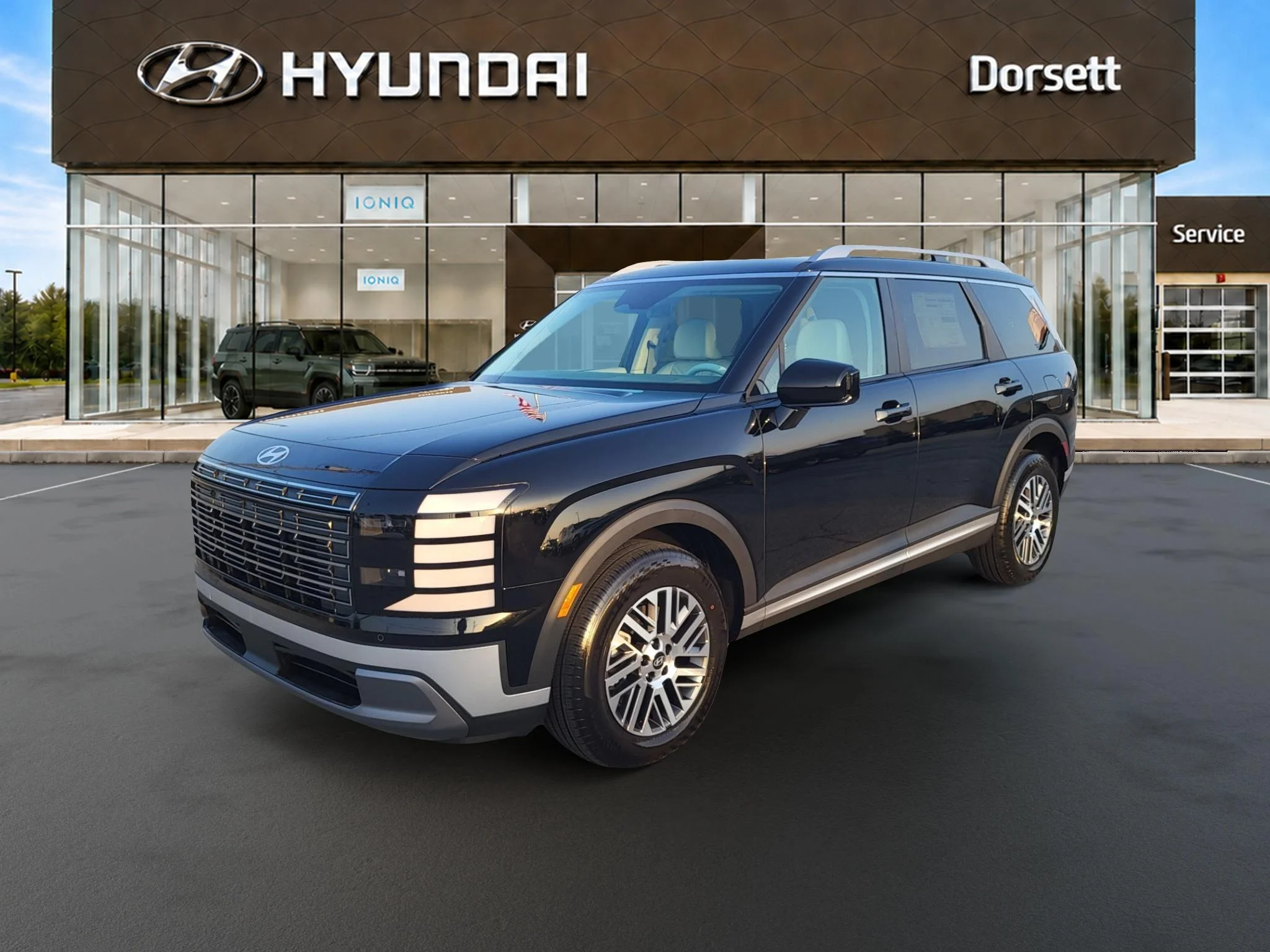 New 2027 Abyss Black Pearl Hyundai SEL 7P image 1