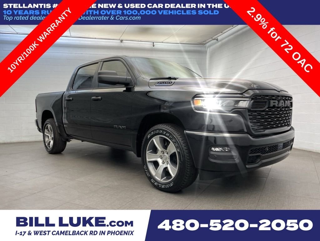 New 2026 Diamond Black Crystal Pearl-Coat Exterior Paint RAM Express image 1