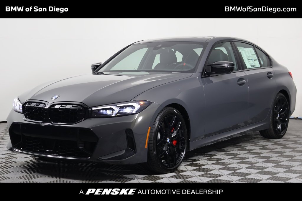 New 2026 Gray Metallic BMW M340i image 1