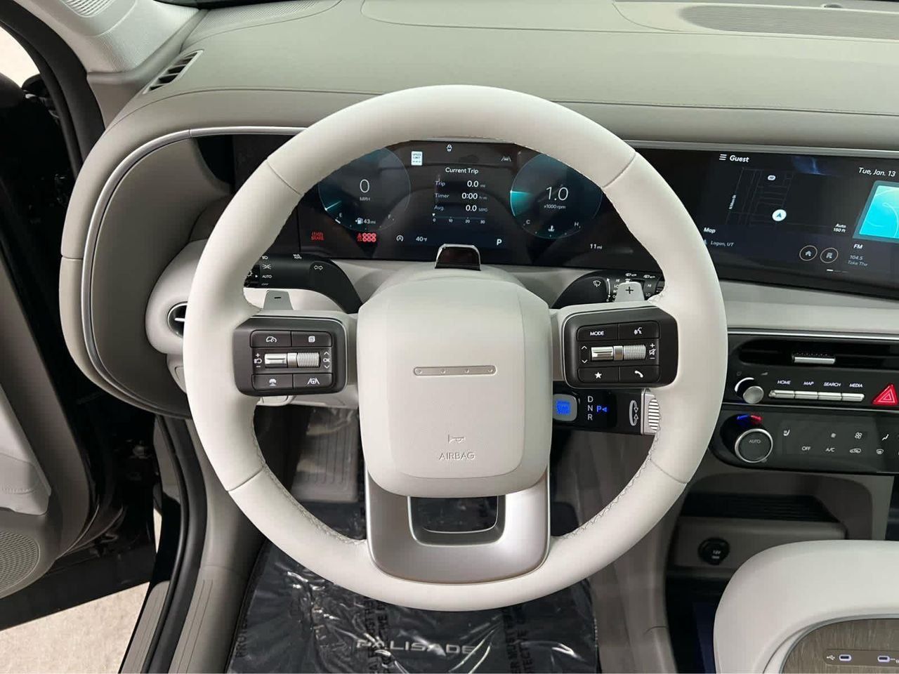 New 2026 Abyss Black Pearl Hyundai SEL AWD image 15