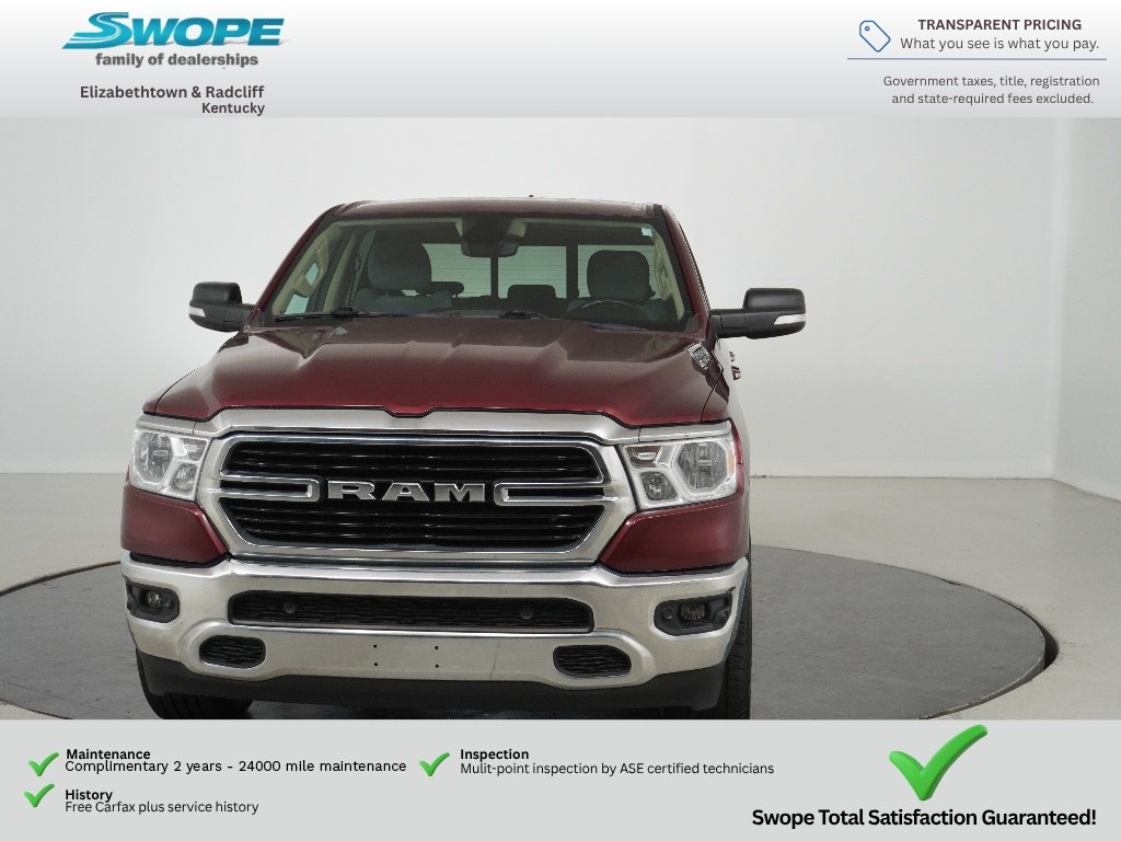 Used 2020 Delmonico Red Pearlcoat Ram Big Horn image 8