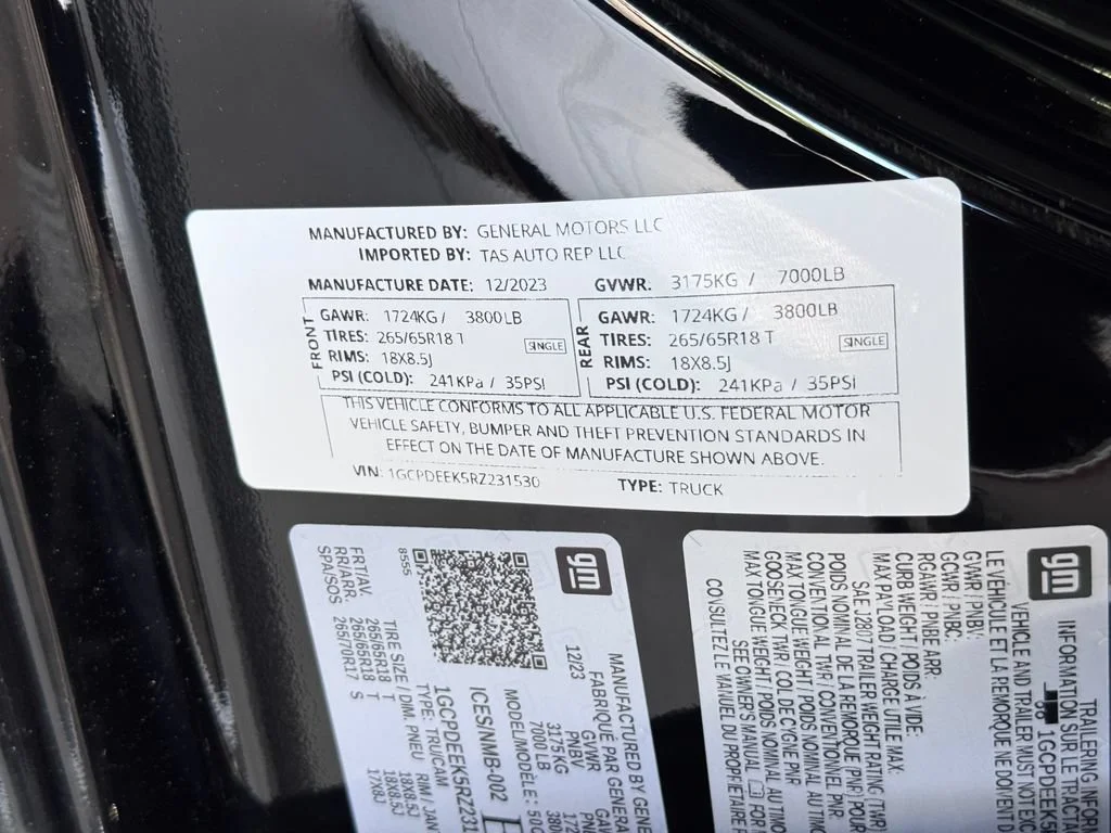 Certified Used 2024 Black Chevrolet RST image 11