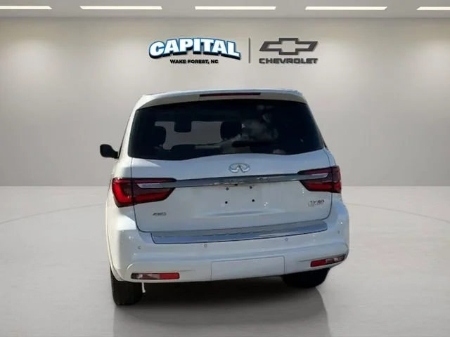 Used 2023 White INFINITI PREMIUM SELECT AWD image 4