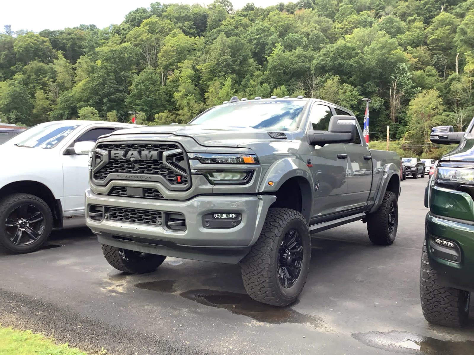 New 2026 Ceramic Gray Clearcoat Ram Big Horn image 3