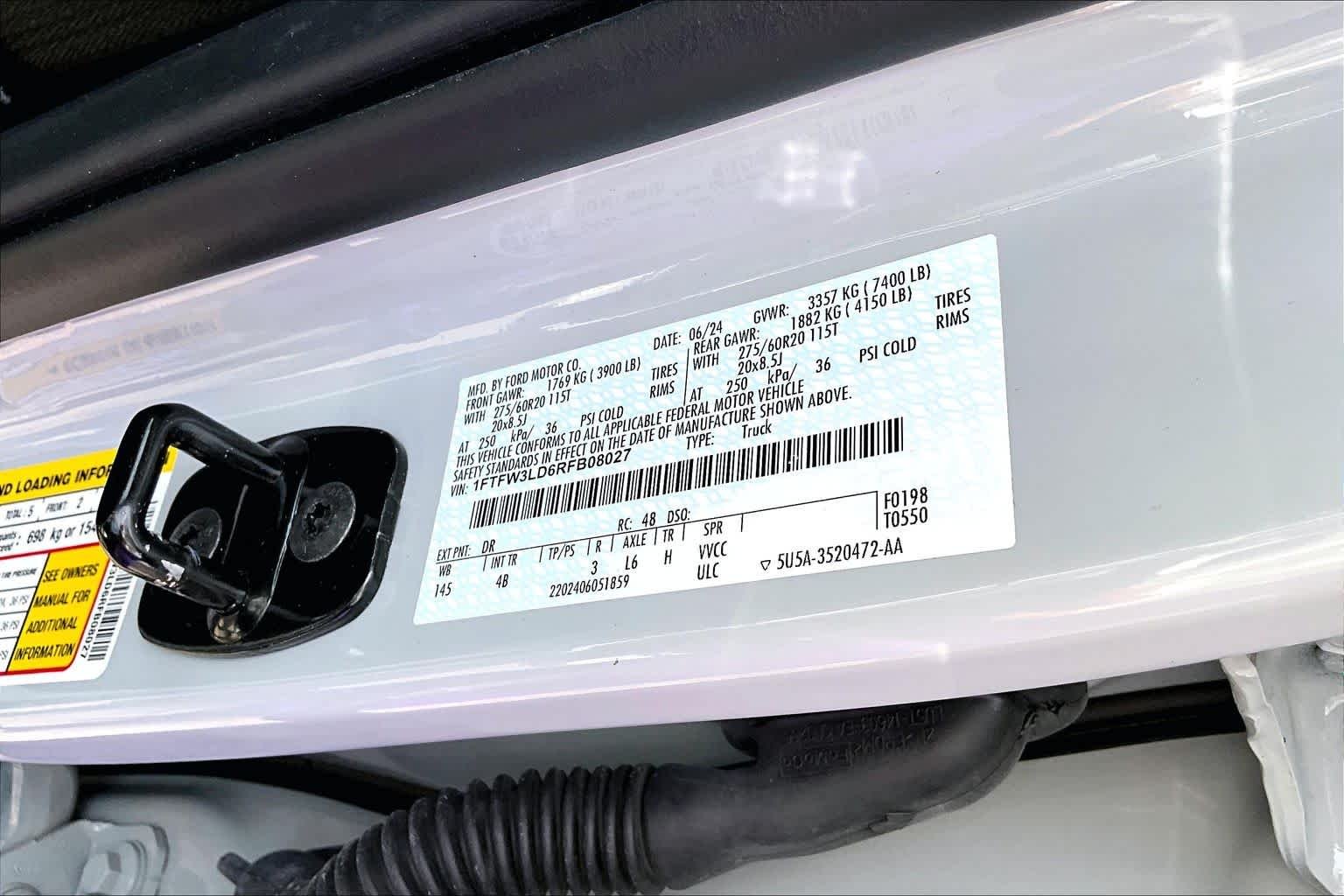 Used 2024 Carbonized Gray Metallic Ford XLT image 34