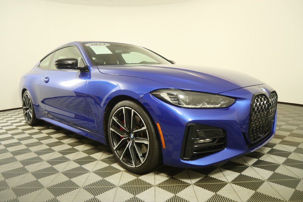 Used 2023 Portimao Blue Metallic BMW 430i image 2