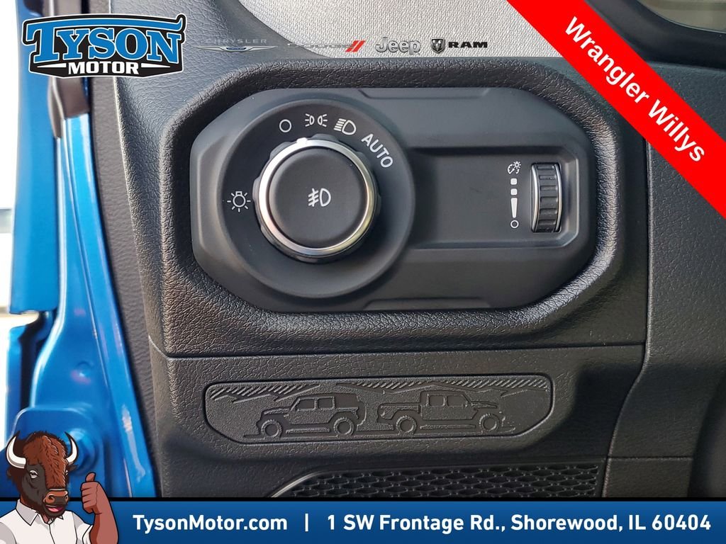 New 2026 Hydro Blue Pearlcoat Jeep Willys image 20