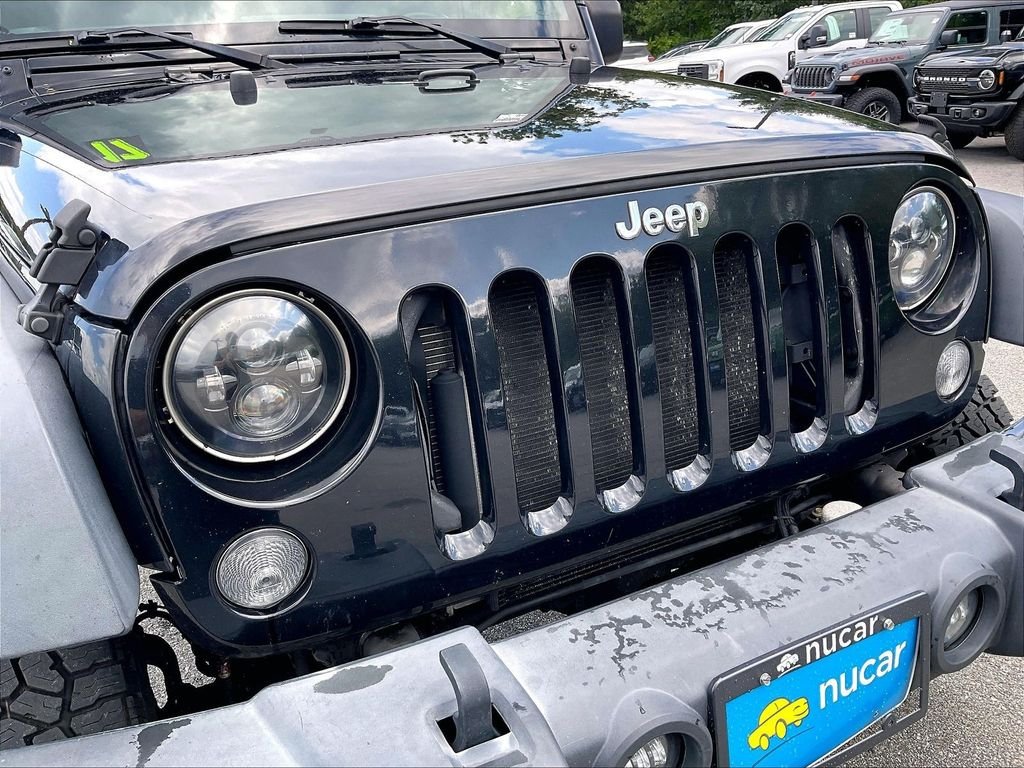 Used 2017 Black Clearcoat Jeep Unlimited Sport image 25
