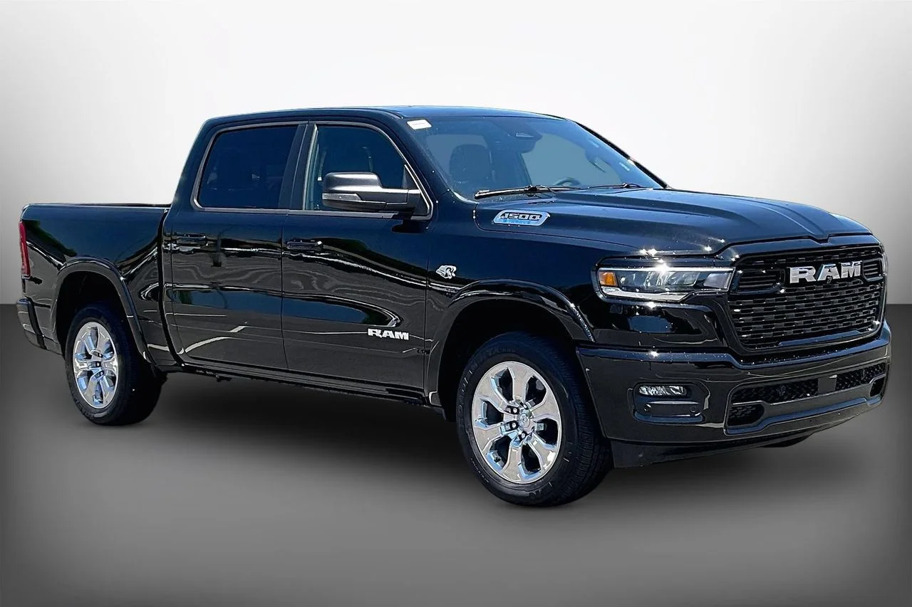 New 2026 Diamond Black Crystal Pearlcoat RAM Big Horn/Lone Star image 2