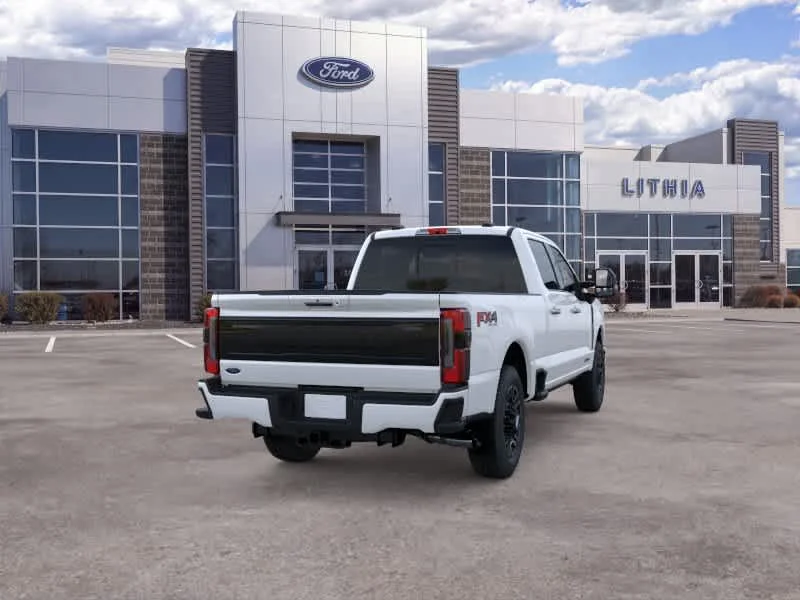 New 2026 Star White Metallic Tri-Coat Ford F-350® Platinum® image 8