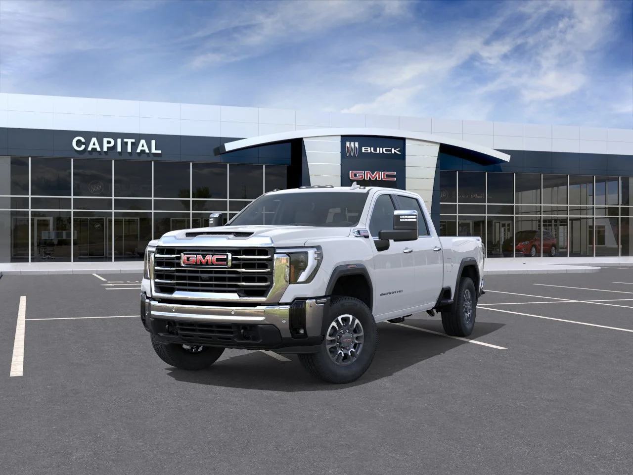 New 2026 Summit White GMC SLT image 5