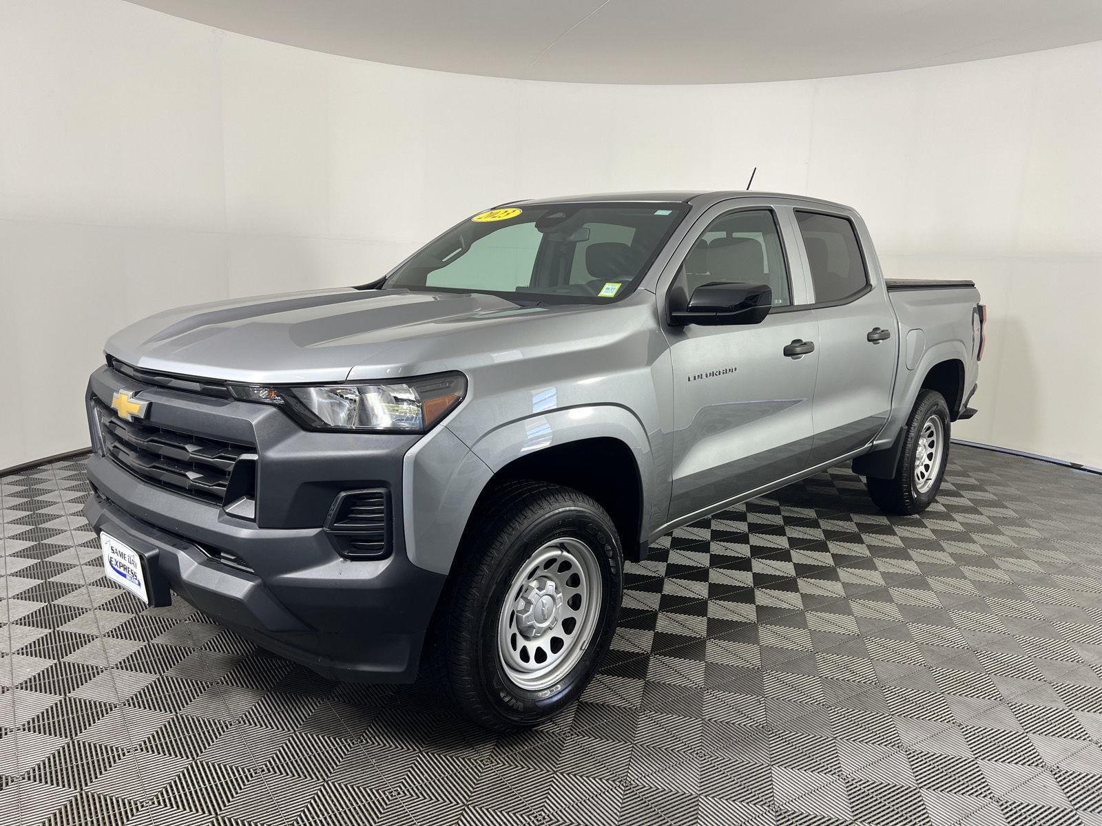 Used 2023 Sterling Gray Metallic Chevrolet Work Truck image 28