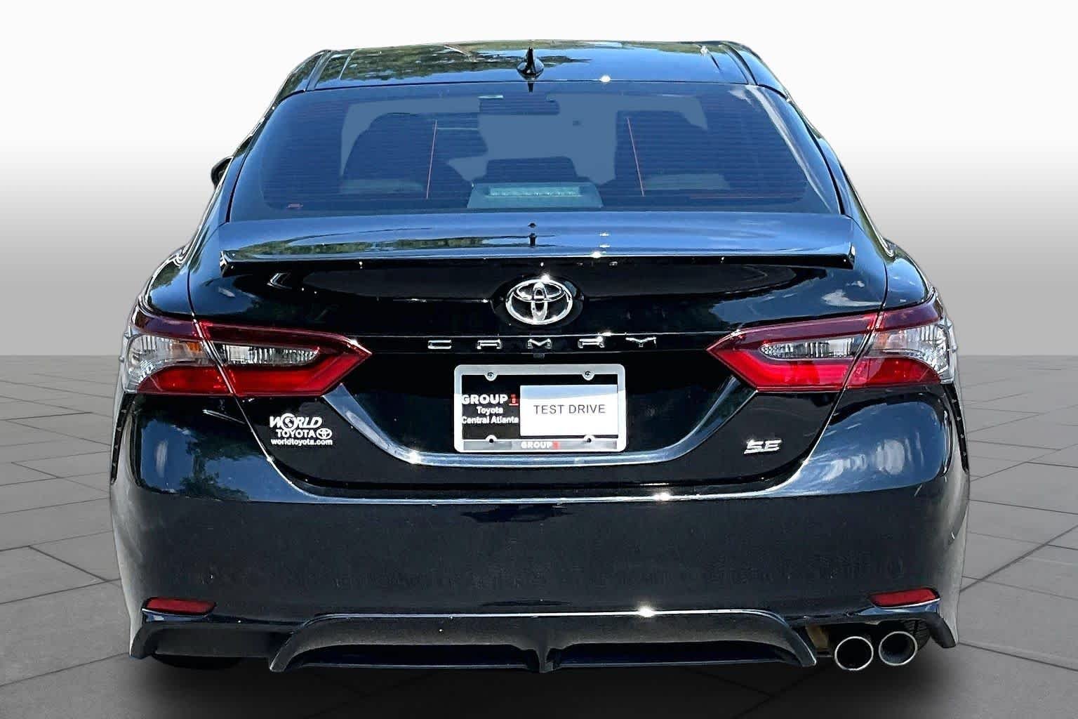 Used 2024 Midnight Black Metallic Toyota SE image 5