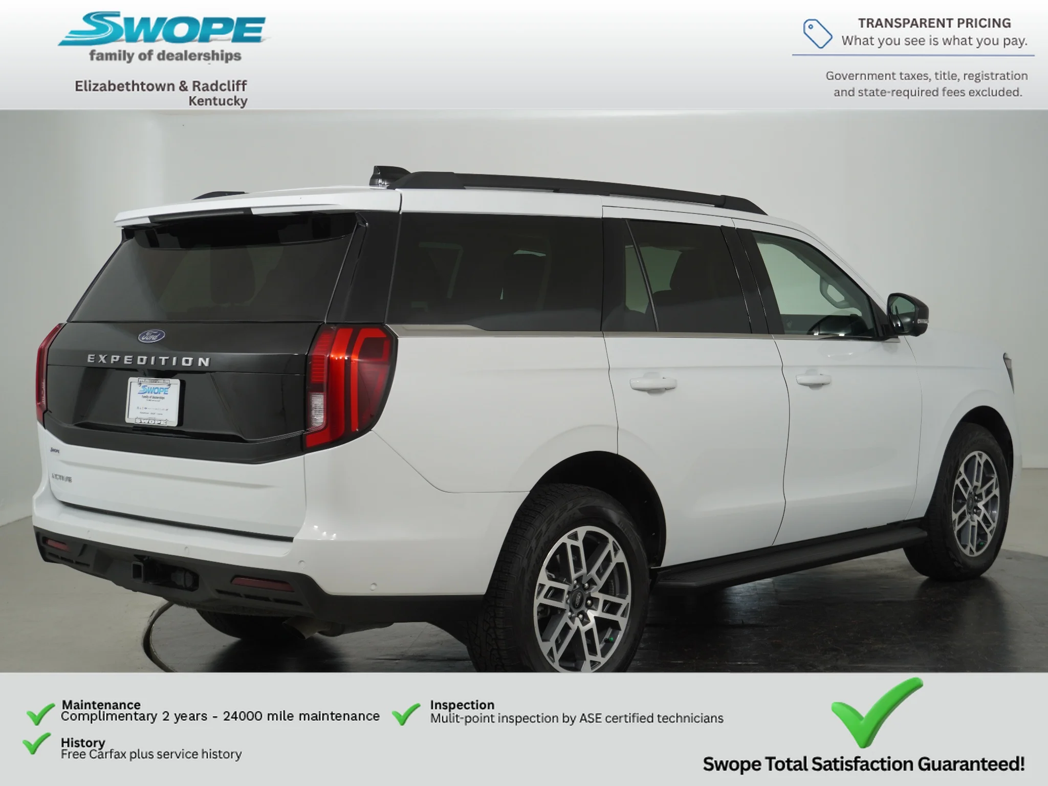 Used 2025 Oxford White Ford Active image 3