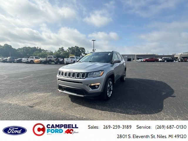Used 2021 Billet Silver Metallic Clearcoat Jeep Limited image 7