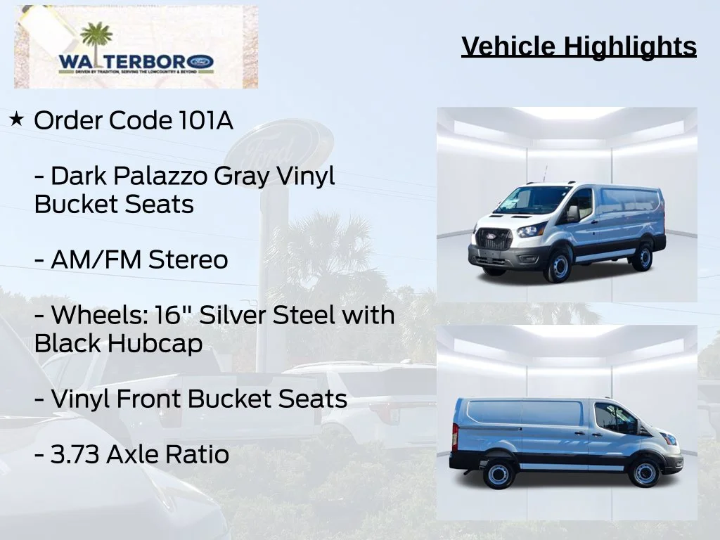 New 2027 Oxford White Ford Cargo Van image 5