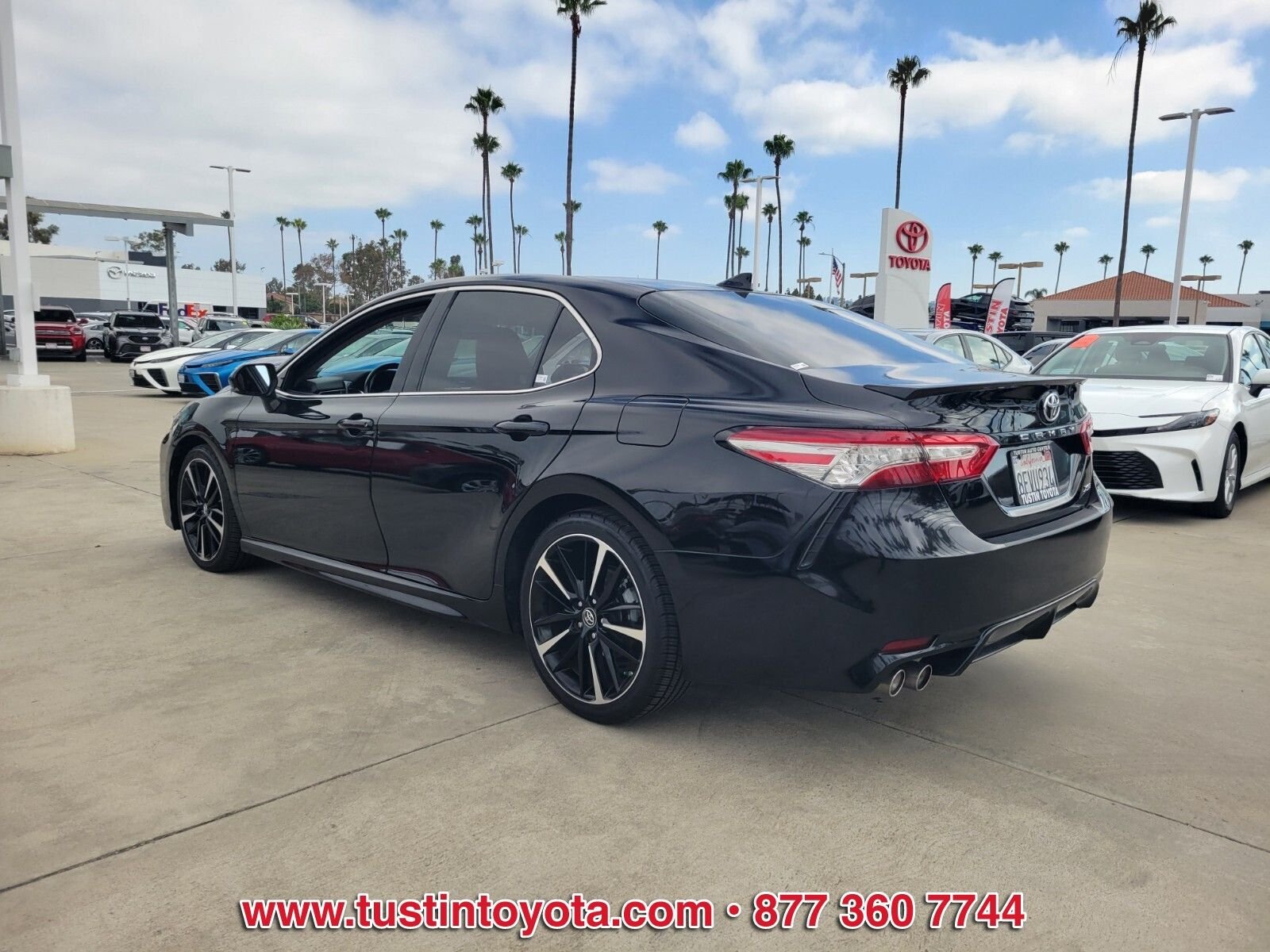 Certified Used 2019 Black Toyota XSE image 6