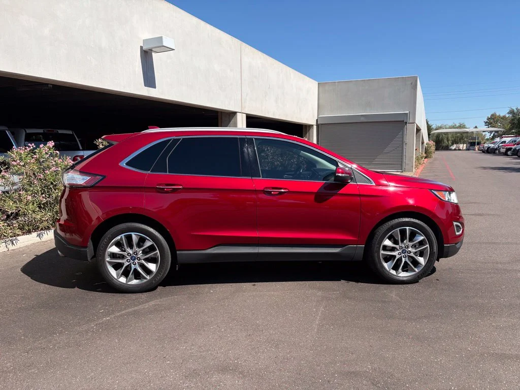 Used 2018 Red Ford Titanium image 5