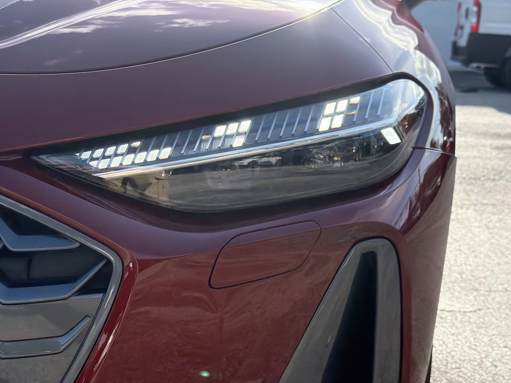 Certified Used 2025 Red Metallic Audi Prestige image 9