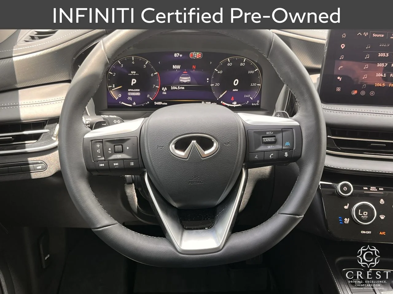 Certified Used 2026 Radiant White INFINITI LUXE image 14