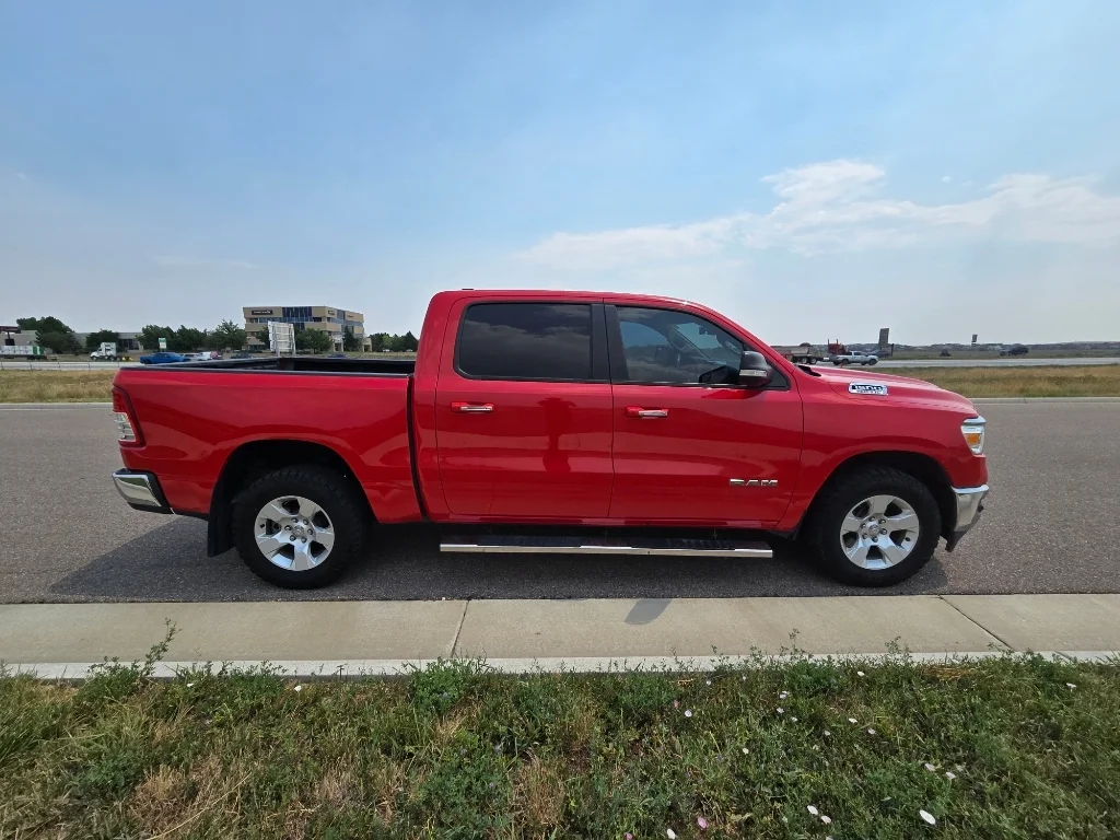 Used 2020 Flame Red Clearcoat Ram Big Horn image 6