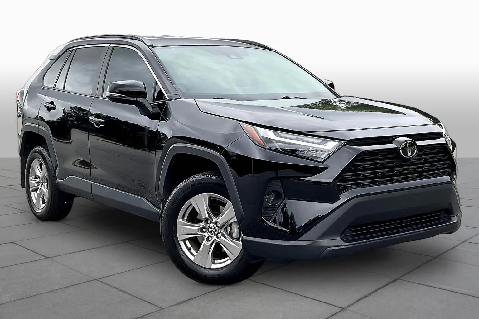 Used 2024 Midnight Black Metallic Toyota XLE image 3