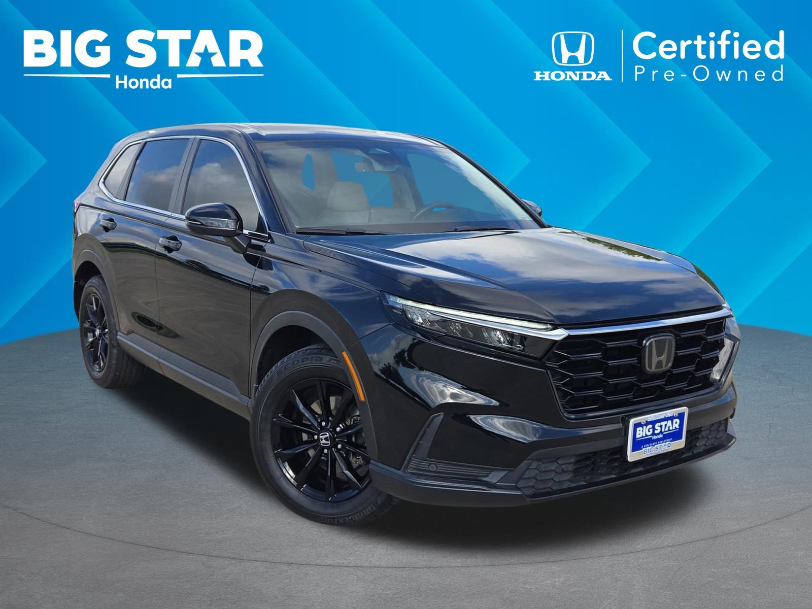Certified Used 2024 Crystal Black Pearl Honda 1.5T AWD EX-L image 1