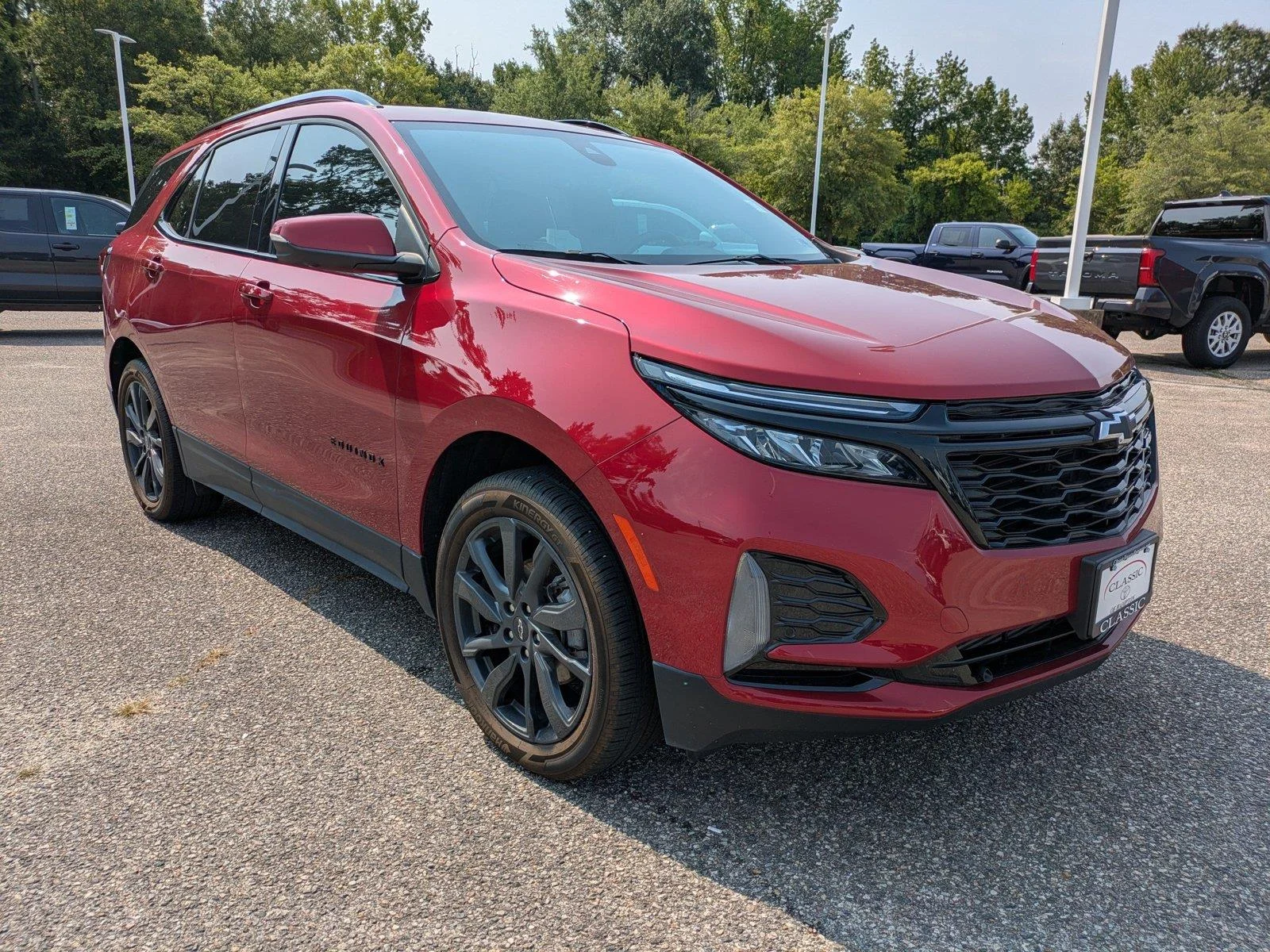 Used 2024 Radiant Red Tintcoat Chevrolet RS image 2