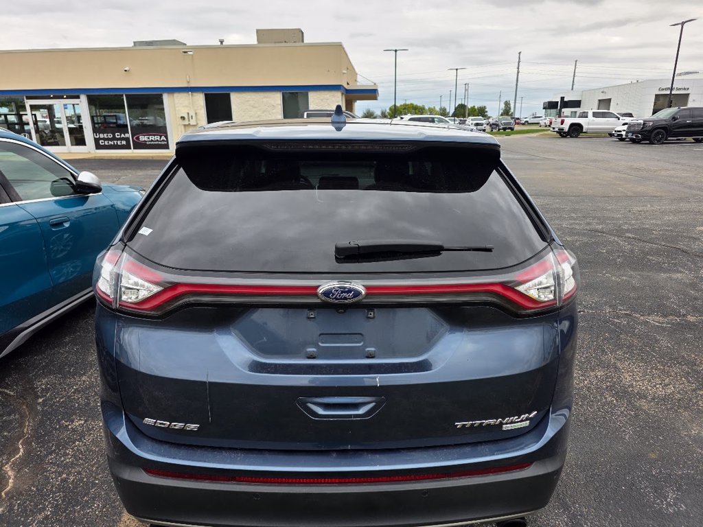 Used 2018 Blue Ford Titanium image 3